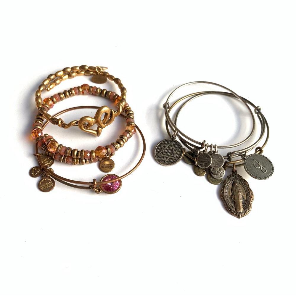Alex and Ani bangles bundle